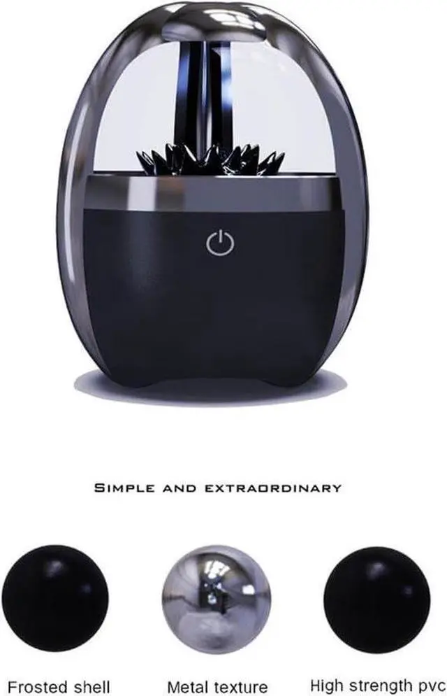 Alt view image 5 of 5 - Ferrofluid Speaker Sound Visualizer, Transparent Speaker Dancing Ferrofluid, Magnetic Fluid Speaker Ferrofluid Display Small Bluetooth Speaker