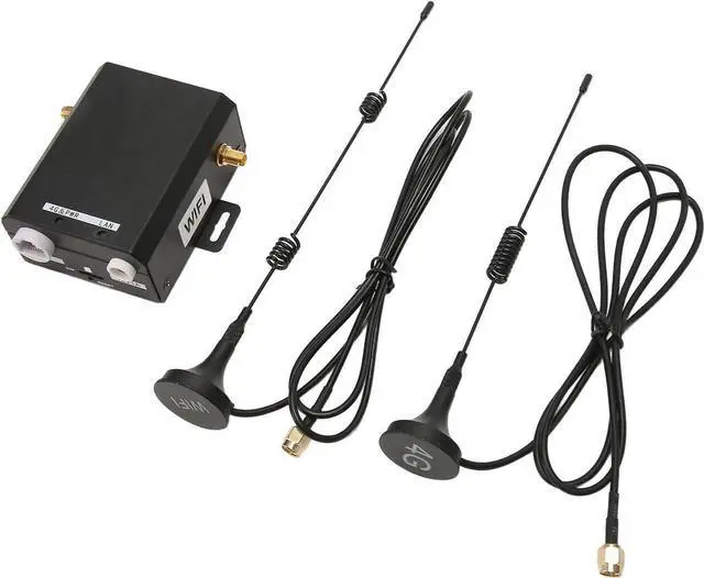 Alt view image 4 of 6 - H927 Industrial 4G WiFi Router, 150Mbps 4G LTE Router with SIM Card Slot and External Antennas, Support 16 WiFi Users, for Family, Office, Factory, Warehouse, Garden and Parking