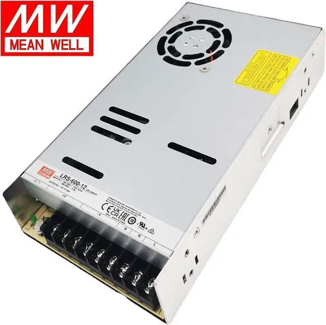 Alt view image 2 of 7 - Mean Well 600W Single Output Switching PC Bench Power Supply Dc Power Supply Variable Computer 24V 25A (LRS-600-24 24V/25A/600W/Single Supply)