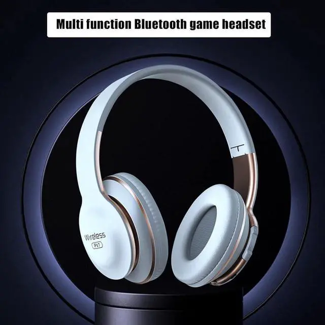 Alt view image 6 of 7 - MIANHT Wireless Headset Bluetooth Over-Ear Headphones Gaming Headset Lightweight Bluetooth 5.0 Game Sport Earphones