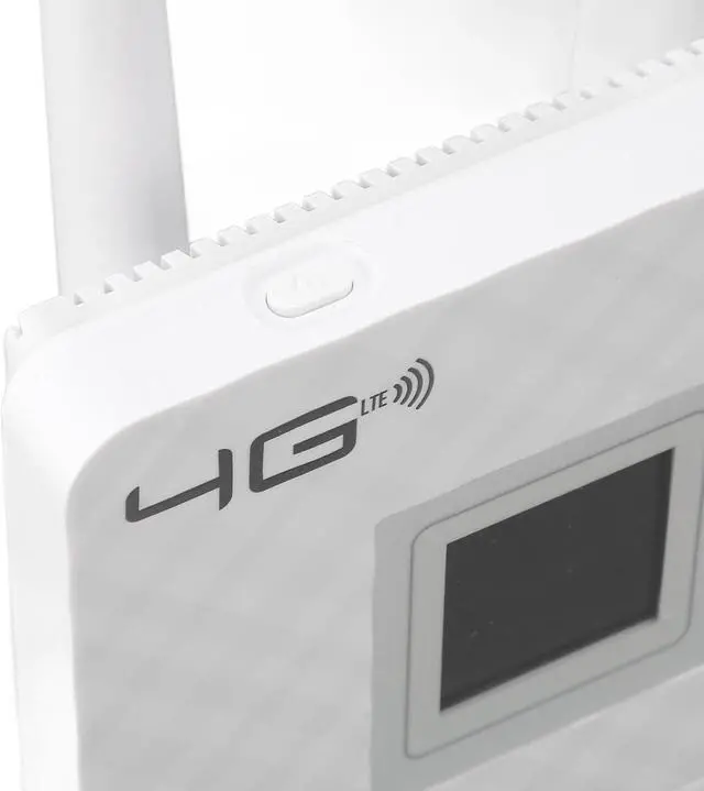 Alt view image 6 of 7 - 4G LTE Wireless Router, 2 Antennas 300Mbps Prevent Interference Mobile Wireless Router WiFi Hotspot for America Area for Home (US Plug)