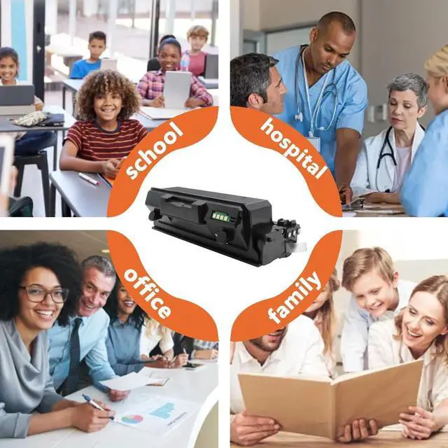 Alt view image 5 of 6 - Phaser 3330 Toner Cartridge (1-Pack, Black): 106R03620 Toner Cartridge Replacement for Xerox Phaser 3330/WorkCentre 3345/3335 Printer