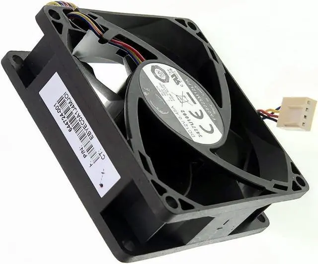 Alt view image 3 of 5 - New Case Cooling Fan FA08025M12LPA for HP Envy 700-410 A6000 P7 H8 644724-001 DC 12V 0.45A 8CM 8025 4-Wire 4-Pin 80 * 80 * 25MM