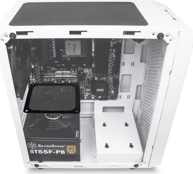 Alt view image 6 of 7 - Silverstone FF143 Black Ultra Fine Fan Filter with Magnet for 140mm Case Fans, SST-FF143B