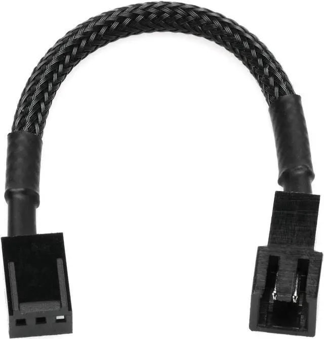 Main image of CRJ 2-Pin Male Fan to Standard 3-Pin PC Fan Adapter Cable 2-Pack