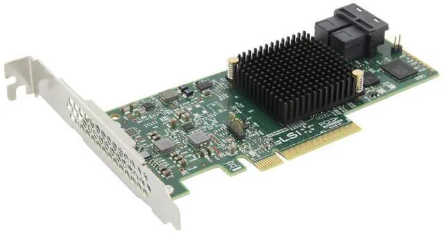 Alt view image 3 of 6 - LSI 9300-8i PCI-Express 3.0 x8 SATA / SAS 8-Port SAS3 12Gb/s HBA - Single
