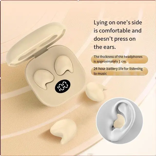 Alt view image 2 of 8 - The new TWS Bluetooth headphones Q3 private model wireless mini invisible ultra-compact, comfortable and seamless to wear, with an extremely long battery life