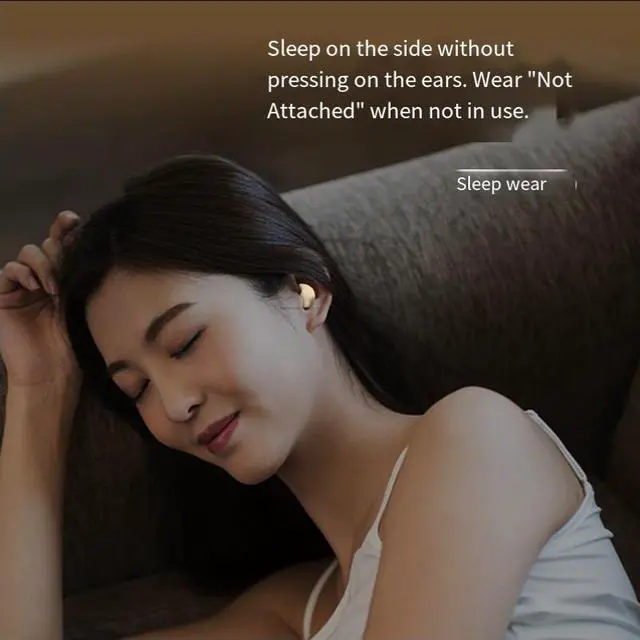 Alt view image 3 of 8 - The new TWS Bluetooth headphones Q3 private model wireless mini invisible ultra-compact, comfortable and seamless to wear, with an extremely long battery life