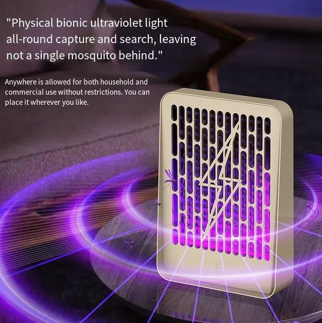 Alt view image 3 of 4 - New household electric shock mosquito killer, indoor mosquito killer, mosquito repellent, mosquito repellent for pregnant women and infants, mosquito capture, physical mosquito control