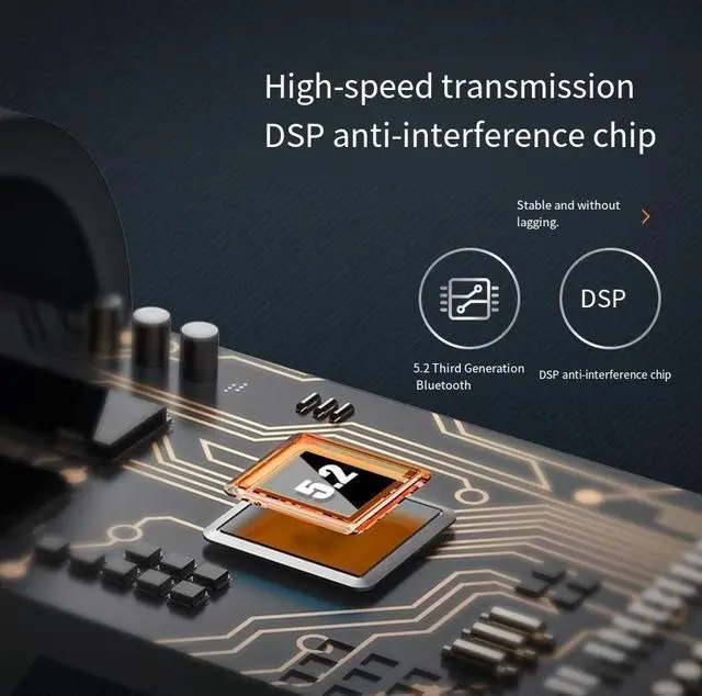 Alt view image 3 of 4 - The new private model Bluetooth headphones N28 are semi-in-ear, painless when worn for a long time, with high sound quality, long battery life and intelligent noise cancellation