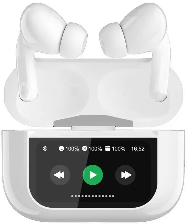 Main image of Huaqiangbei screed Bluetooth headphones with ANC active noise cancellation, 21 languages, Bluetooth 5.4 touch screen, ultra-long battery life, cross-border