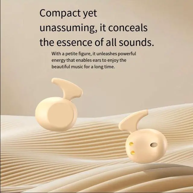 Alt view image 4 of 4 - The new sleep Bluetooth headphones X9 wireless mini dual-ear comfort noise-cancelling, ultra-long battery life, high sound quality and no unpleasant sound