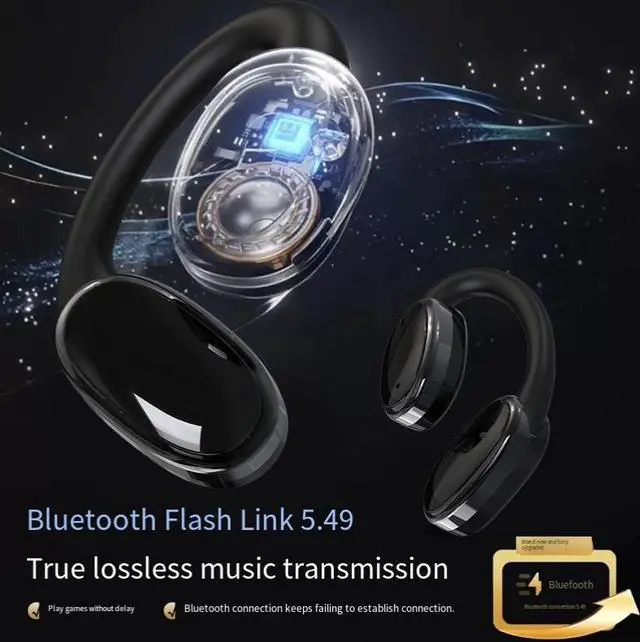 Alt view image 4 of 4 - Douyin Cross-border bestseller private Model GT730 OWS Bluetooth Headphones, over-ear sports headphones with ultra-long battery life and noise reduction