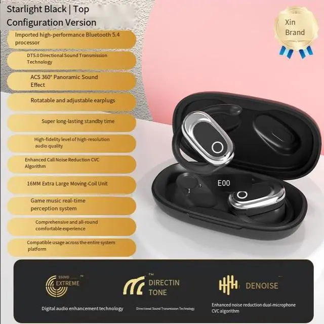 Alt view image 3 of 4 - Wholesale of the new cross-border OWS wireless Bluetooth headphones with ultra-long battery life, non-in-ear, rotatable and hanging ear style, and high sound quality