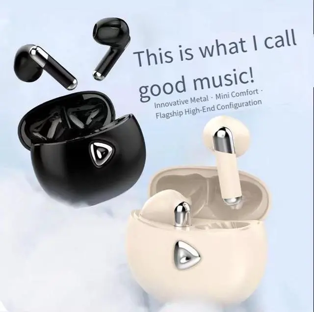 Alt view image 3 of 4 - The new cross-border NE08 wireless Bluetooth headphones feature 5.3 touch buttons for noise reduction, and are waterproof for gaming and sports