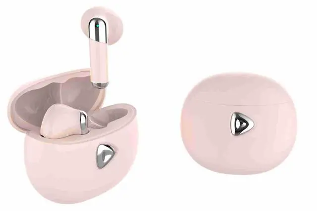 Alt view image 4 of 4 - The new cross-border NE08 wireless Bluetooth headphones feature 5.3 touch buttons for noise reduction, and are waterproof for gaming and sports