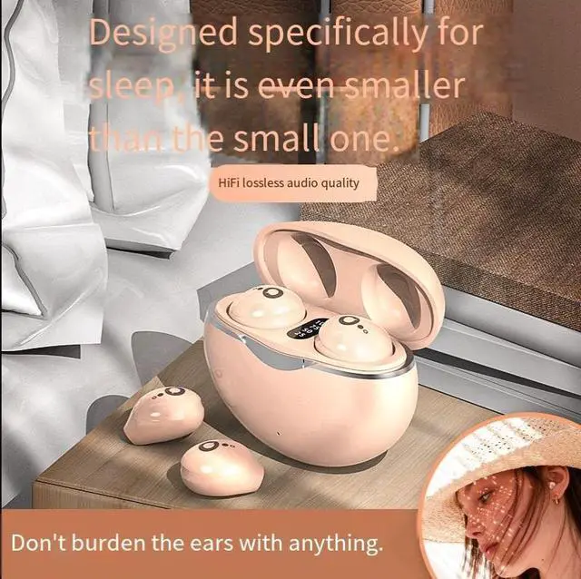 Alt view image 3 of 4 - The S800 Sleep Bluetooth headphones are a brand-new bestseller in 2022, a private model mini and compact running and sports headphones with an extremely long battery life