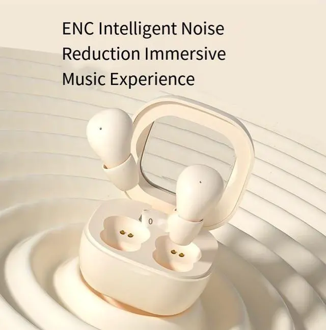 Alt view image 3 of 4 - The new sk19 and sk18 wireless Bluetooth headphones feature noise-cancelling, high sound quality, long battery life, and are compact, comfortable and versatile for both ears