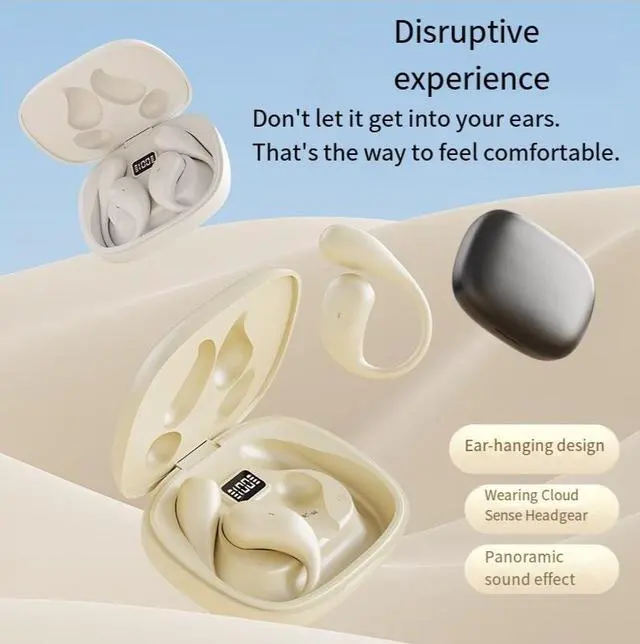 Alt view image 2 of 4 - The X32 over-ear Bluetooth headphones are painless to wear, suitable for single-ear sports calls, long battery life, and do not require the headphones to be inserted