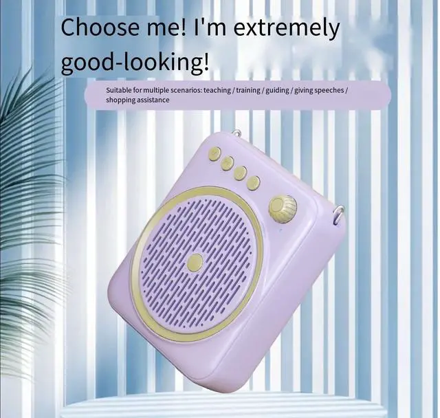 Alt view image 4 of 5 - k1 Little Bee Wireless lapel Microphone Speaker, a dedicated lecture microphone speaker for teachers