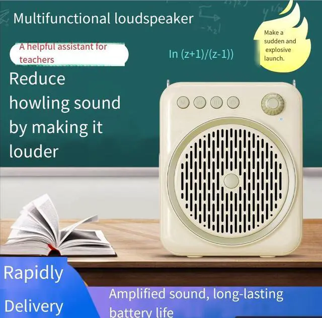Alt view image 5 of 5 - k1 Little Bee Wireless lapel Microphone Speaker, a dedicated lecture microphone speaker for teachers