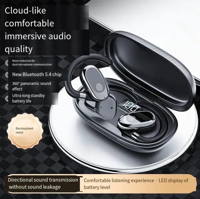 Alt view image 2 of 4 - The new bt17pro cross-border rechargeable, rotatable, high-quality over-ear Bluetooth headphones are suitable for wireless mobile phones