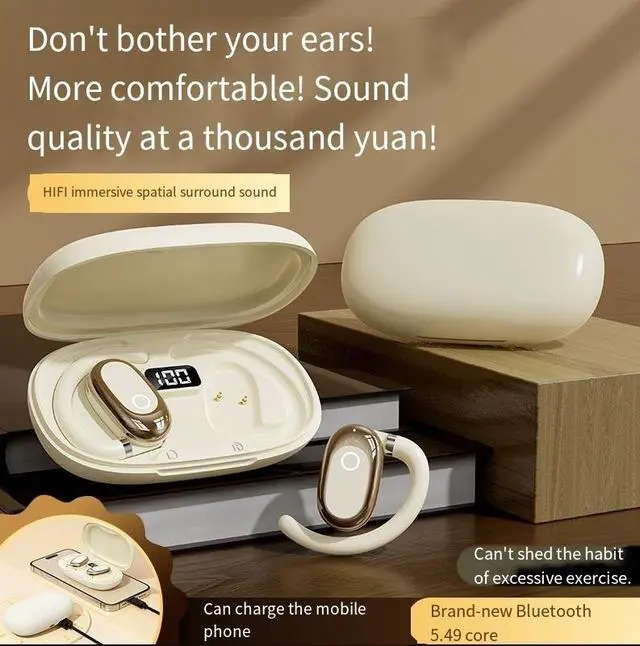Alt view image 3 of 4 - The new bt17pro cross-border rechargeable, rotatable, high-quality over-ear Bluetooth headphones are suitable for wireless mobile phones