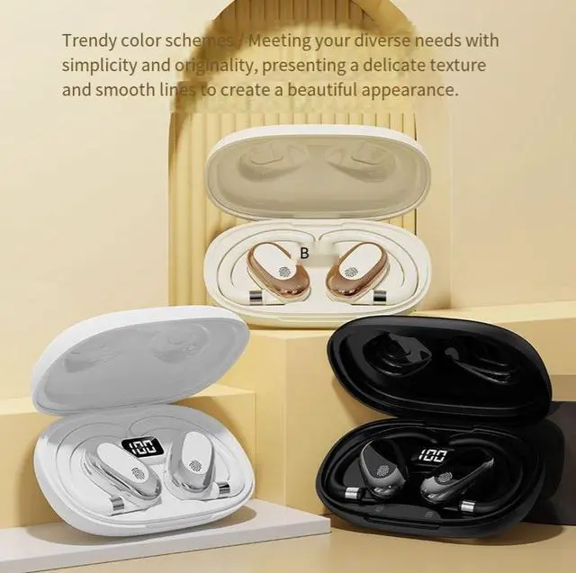Alt view image 4 of 4 - The new bt17pro cross-border rechargeable, rotatable, high-quality over-ear Bluetooth headphones are suitable for wireless mobile phones