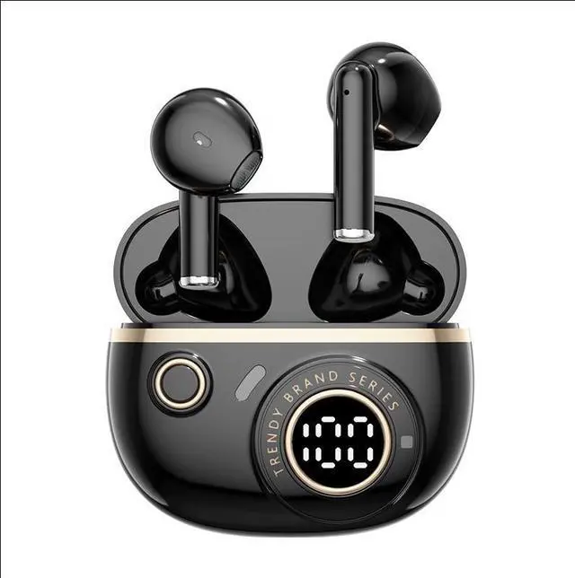 Main image of The new true wireless Bluetooth headphones feature noise-cancelling, semi-in-ear gaming, sports, music, high appearance level, retro style and long battery life