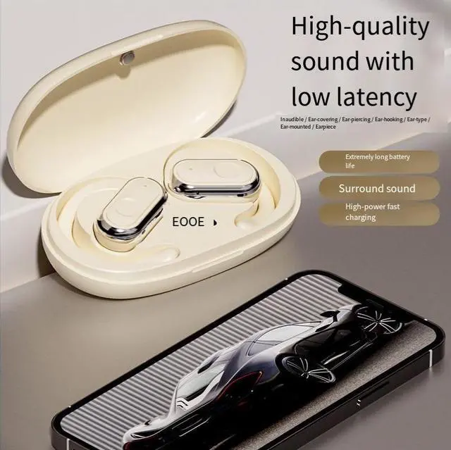 Alt view image 2 of 4 - Douyin's best-selling Bluetooth headphones, the private model j300pro, feature wireless air conduction, long-lasting battery life during sports and running, and are not in the ear