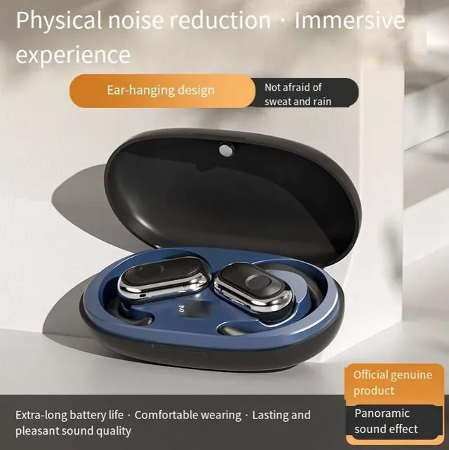 Alt view image 3 of 4 - Douyin's best-selling Bluetooth headphones, the private model j300pro, feature wireless air conduction, long-lasting battery life during sports and running, and are not in the ear