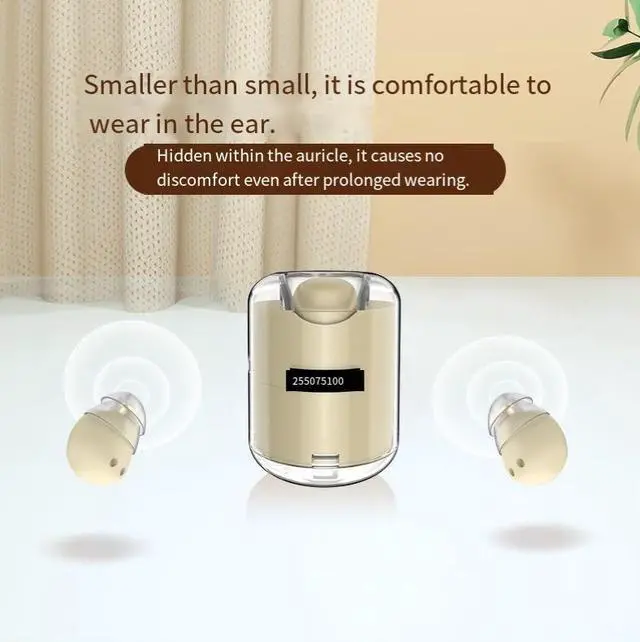 Alt view image 2 of 4 - The new mini Bluetooth headphones can be worn smoothly. The sleep Elf private model has an ultra-long battery life, high sound quality and a high appearance level