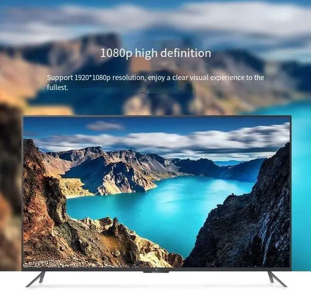 Alt view image 3 of 4 - Red and Black Network HDTV high-definition Cable V1.4 version 1080P is suitable for high-definition cable interface TV and computer connection cables of 3 meters