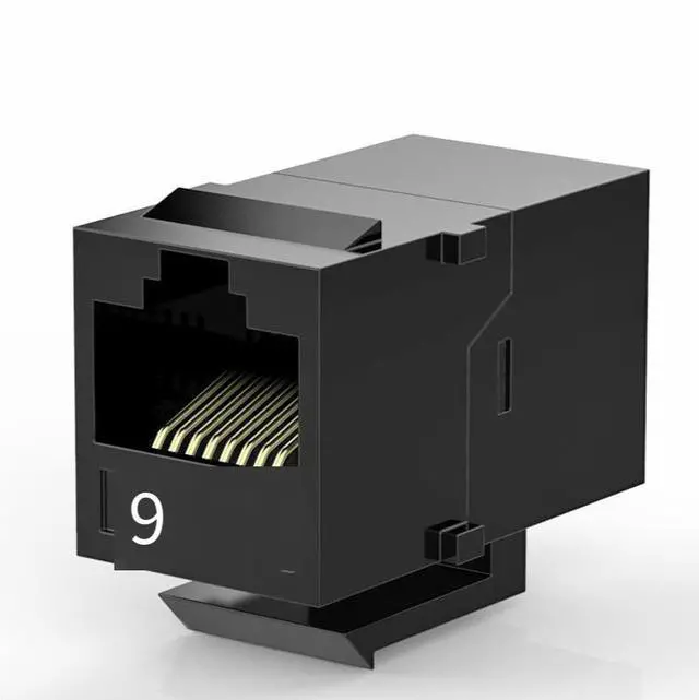 Alt view image 2 of 4 - Category 6 RJ45, Category 6 straight-through head network cable module, CAT6 network straight-through module standard version