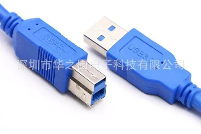Alt view image 4 of 4 - usb3.0 print cable, high-speed usb3.0 square port printer, copier data cable connection cable, A metric to B metric