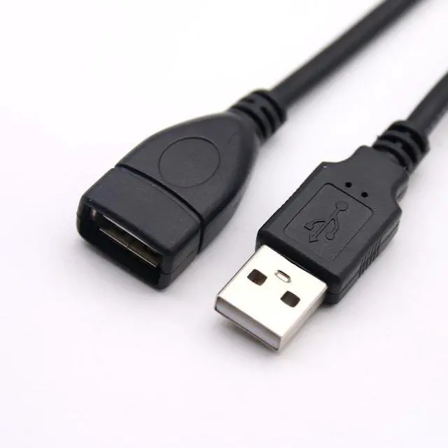 Main image of USB2.0 extension cable male to female tape magnetic ring Double shielding A/F wireless network card extended data connection cable all-copper