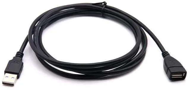 Alt view image 2 of 4 - USB2.0 extension cable male to female tape magnetic ring Double shielding A/F wireless network card extended data connection cable all-copper