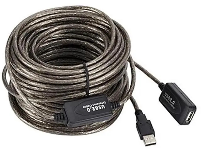 Main image of usb2.0 signal amplification extension cable, wireless network card extender, USB extension cable with chip extension amplifier