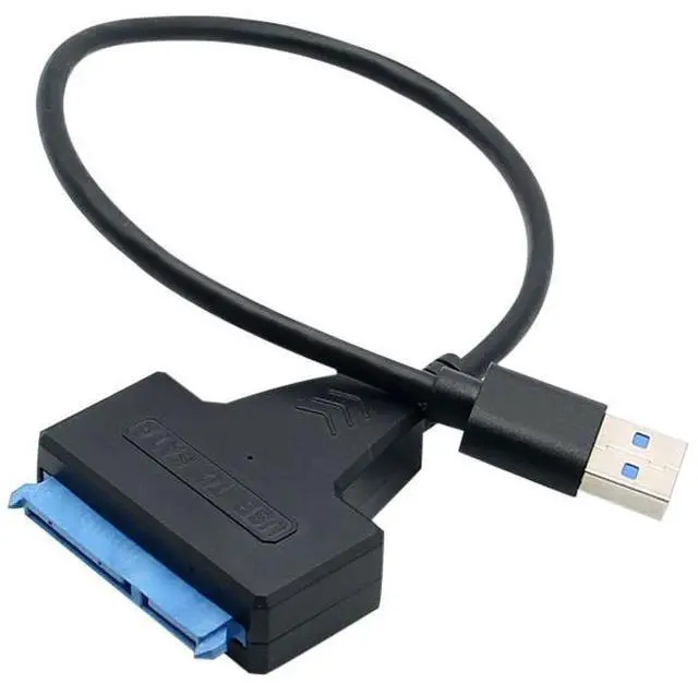 Main image of Cross-border best-selling USB TO 3.0 SATA CABLE, USB Easy drive cable, USB3.0 SATA cable
Hard disk cable