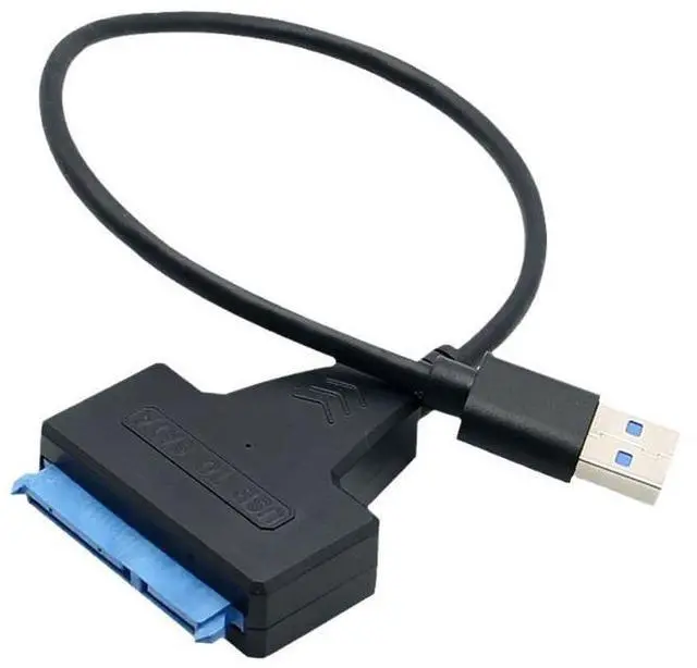 Alt view image 2 of 4 - Cross-border best-selling USB TO 3.0 SATA CABLE, USB Easy drive cable, USB3.0 SATA cable
Hard disk cable