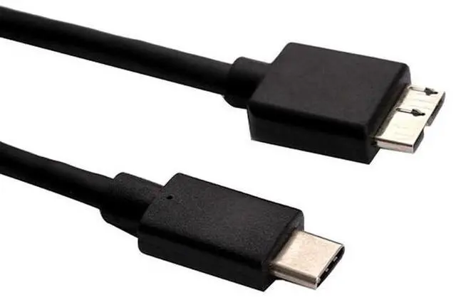 Alt view image 4 of 4 - 0.5-meter Type-C to micro portable hard drive data cable charger extension cable desktop laptop