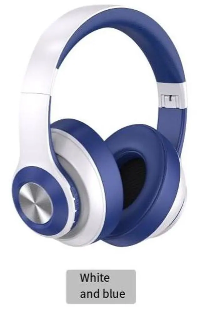 Main image of New cross-border over-ear Bluetooth headphones with full coverage, deep bass, and universal wireless mobile phone headphones are available for wholesale from the manufacturer