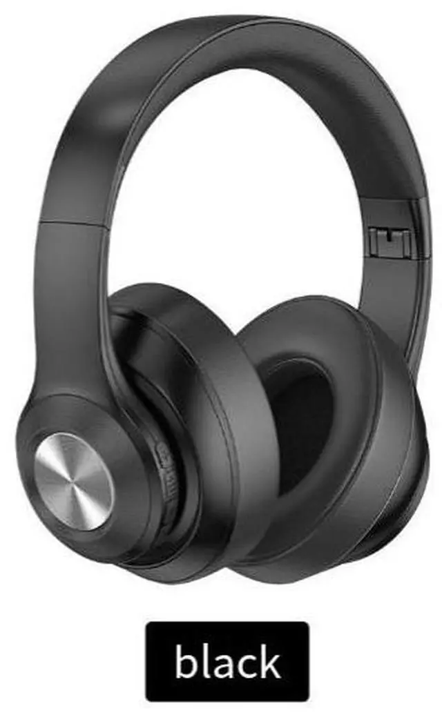 Alt view image 2 of 4 - New cross-border over-ear Bluetooth headphones with full coverage, deep bass, and universal wireless mobile phone headphones are available for wholesale from the manufacturer