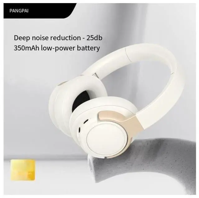 Alt view image 4 of 4 - In 2025, the new bestseller of active noise-cancelling over-ear Bluetooth headphones is a low-power, high-capacity wireless mobile phone universal private model