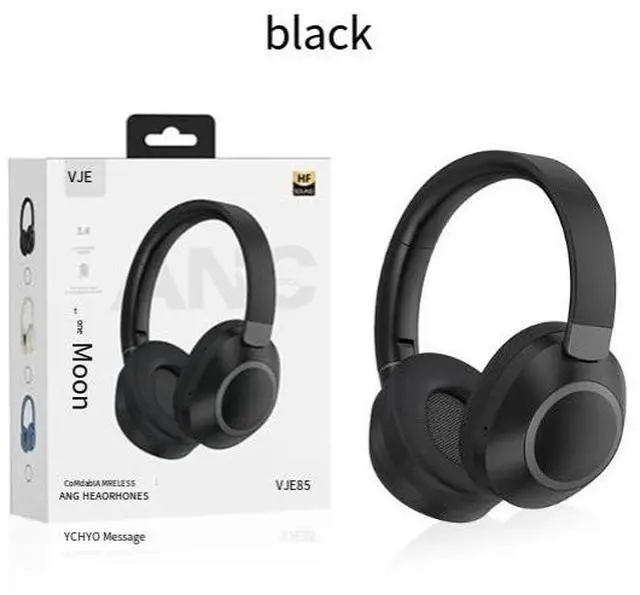 Alt view image 3 of 4 - The new true ANC active noise-cancelling over-ear headphones from the manufacturer are in cross-border stock with long-lasting wireless music and Bluetooth 5.4