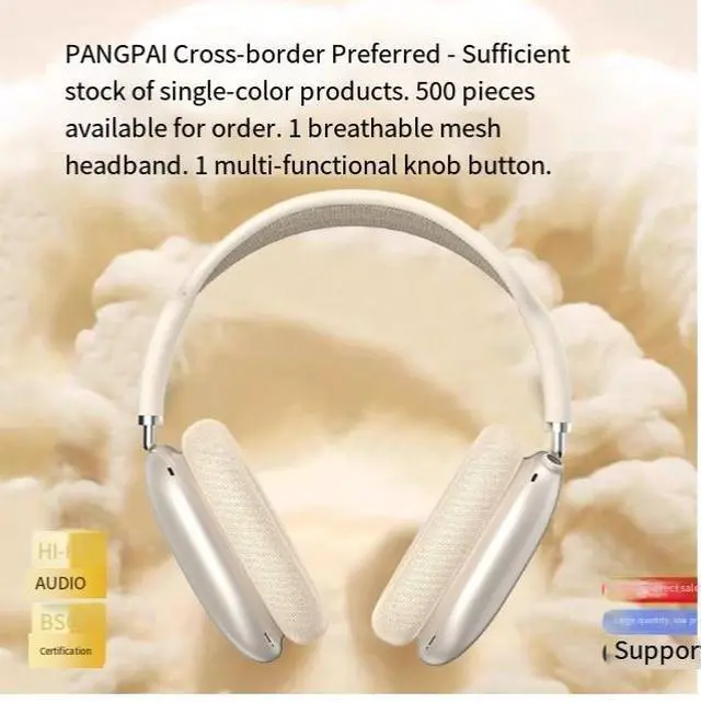 Alt view image 3 of 4 - The manufacturer's new true wireless mesh headphone headsets are equipped with Bluetooth and microphone for sports, supporting custom OEM cross-border services