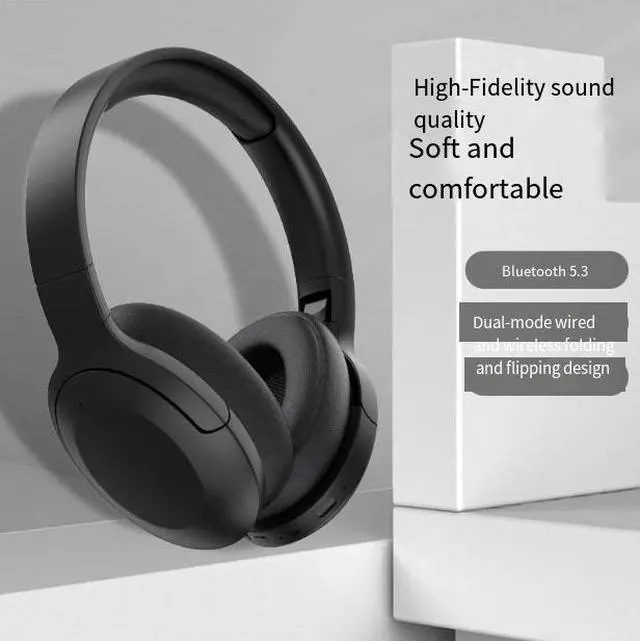 Alt view image 4 of 4 - True Wireless P2968 over-ear Bluetooth headphones, subwoofer, universal for mobile phones, support custom logo, manufacturer's private mold