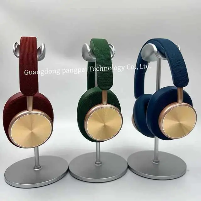 Alt view image 3 of 4 - Customized new best-selling wireless Bluetooth over-ear headphones with fabric, metal spray paint, retractable cross-border headphone manufacturer's private mold