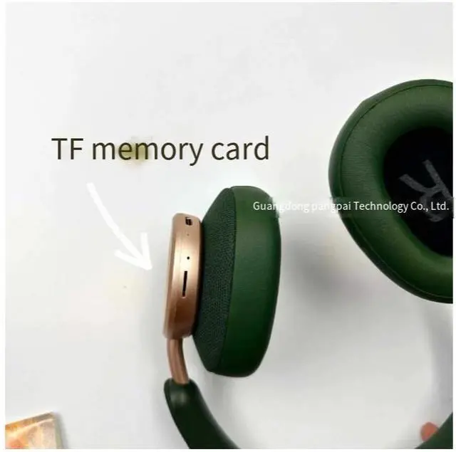 Alt view image 4 of 4 - Customized new best-selling wireless Bluetooth over-ear headphones with fabric, metal spray paint, retractable cross-border headphone manufacturer's private mold