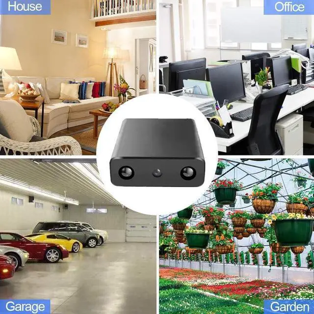 Alt view image 3 of 6 - Wi-Fi Camera 1080P HD Smart Home Cameras Mini Cameras Cam with Motion Sensor Night Vision App Control Cellphone Control No Battery No Need Wi-Fi